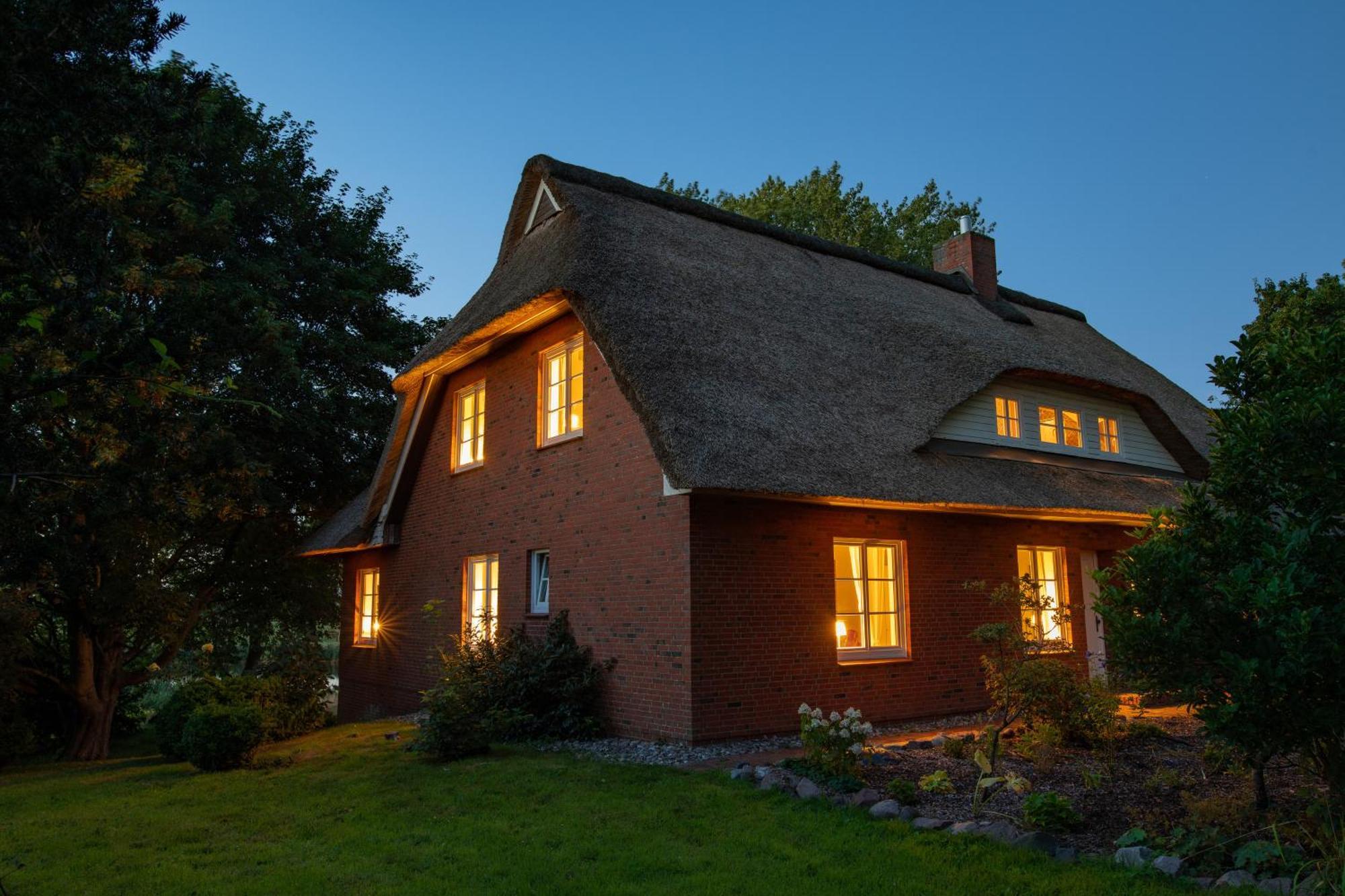 Reetdachhaus Eiderblick Villa Breiholz Eksteriør bilde