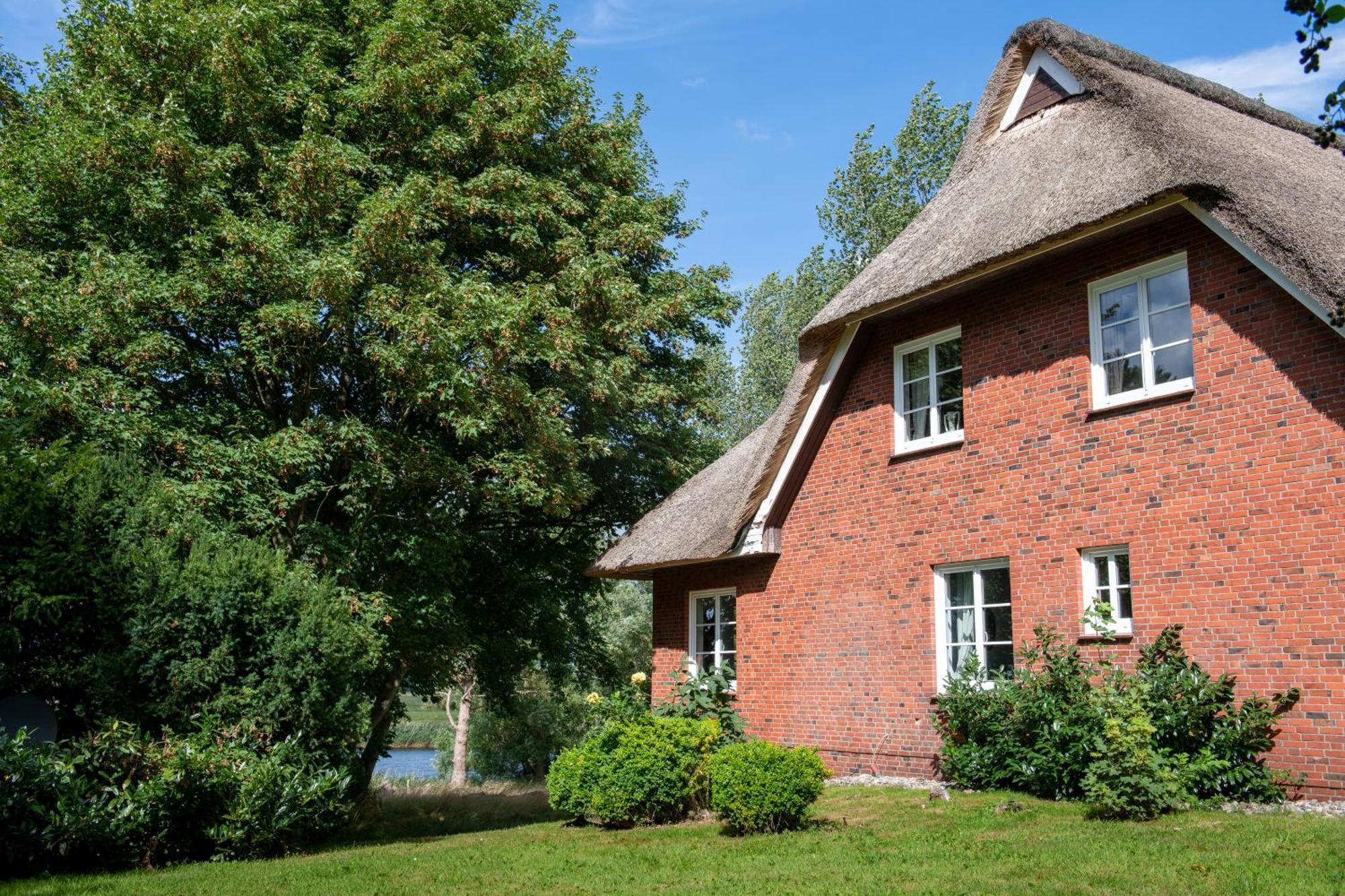 Reetdachhaus Eiderblick Villa Breiholz Eksteriør bilde